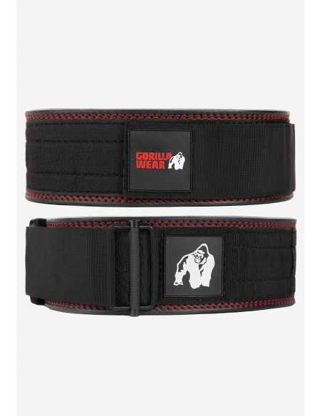 Gorilla Wear 4 Inch Premium Leather Lifting Belt