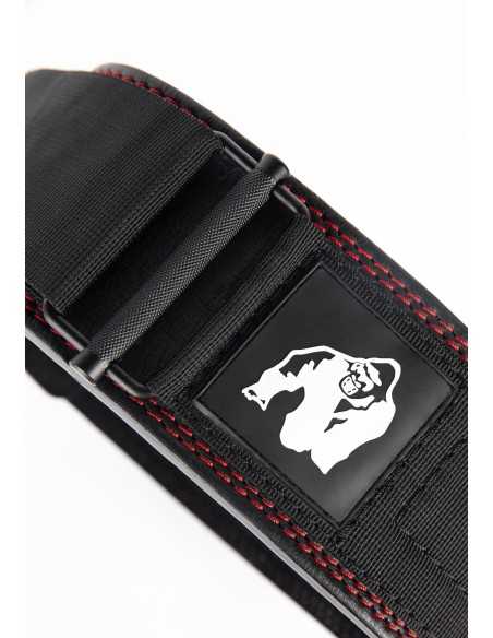 Gorilla Wear 4 Inch Premium Leather Lifting Belt