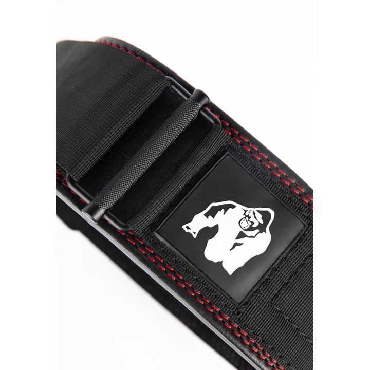 Gorilla Wear 4 Inch Premium Leather Lifting Belt