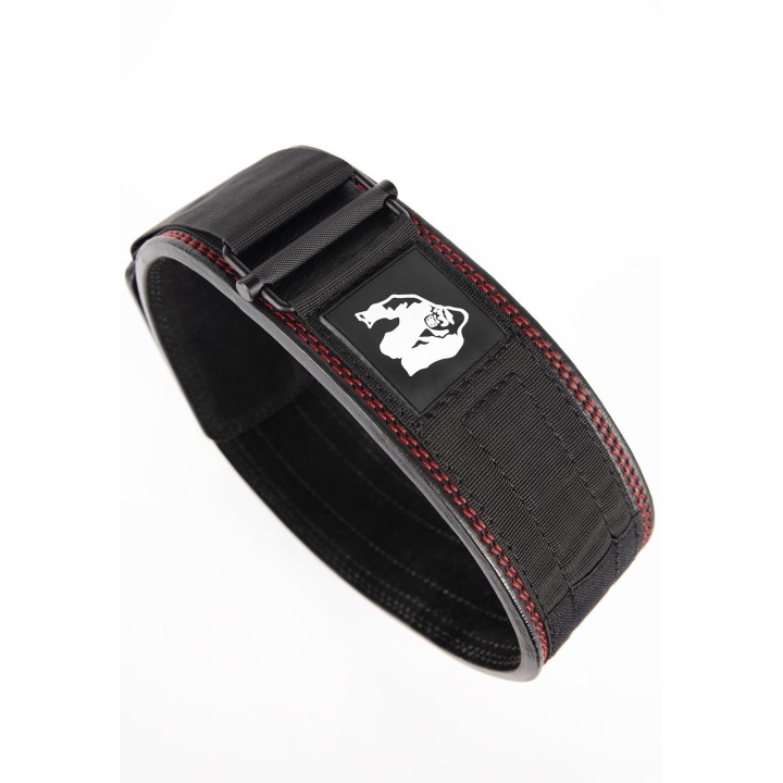 Gorilla Wear 4 Inch Premium Leather Lifting Belt
