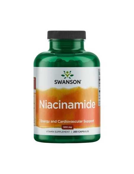 Nicotinamide Vitamin B3 (Niacinamide) 500 mg 250 Caps