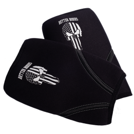 Better Bodies Skull Neoprene Knee Sleeve