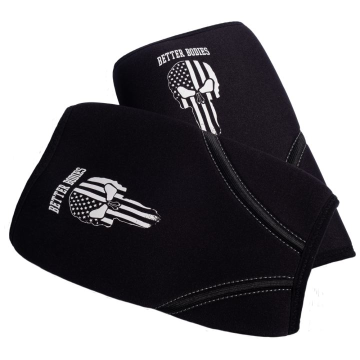 Better Bodies Skull Neoprene Knee Sleeve