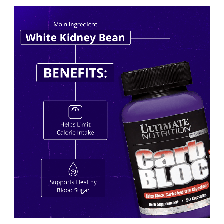 Ultimate Nutrition Carb Bloc 90 Tabs