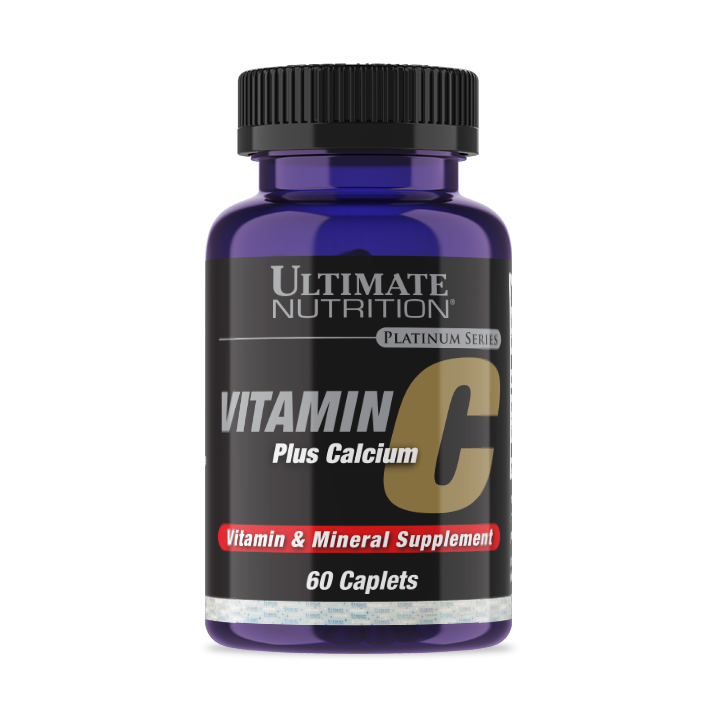 Vitamin C Plus Calcium 60 Caps Ultimate Nutrition