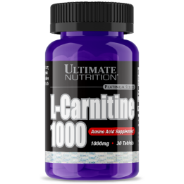 Ultimate nutrition l-carnitine 1000 mg 30 tab