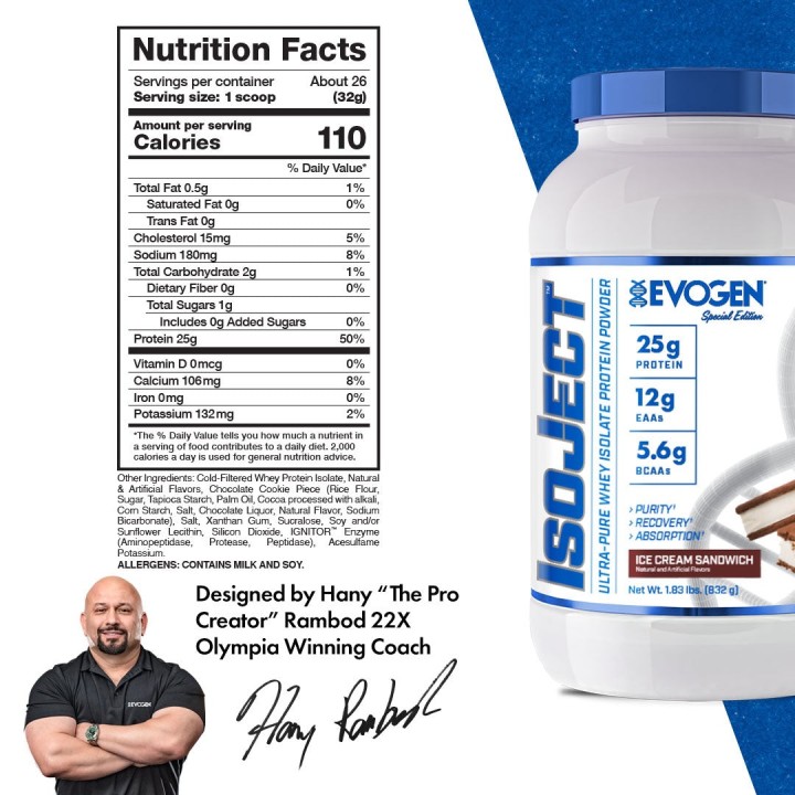 Evogen ISOJECT 800 gr