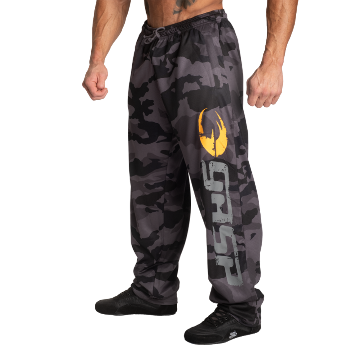 Breathable mesh gym pants GASP: 100% polyester