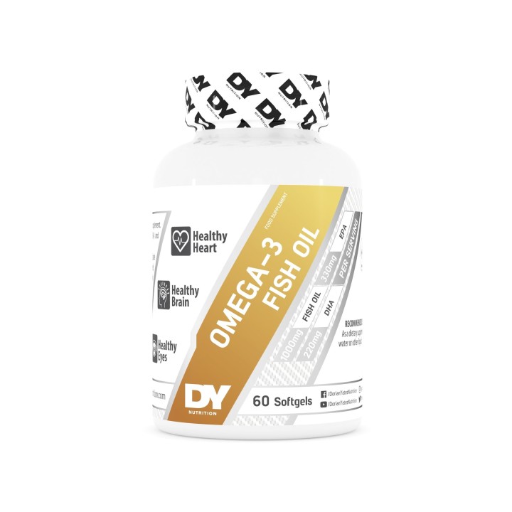 Dorian Yates Omega 3 Fish Oil 60 softgels