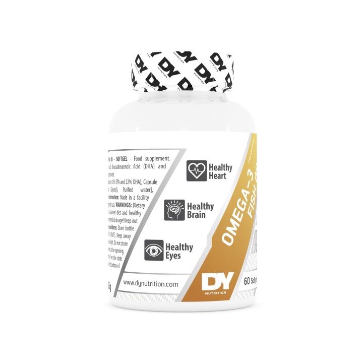 Dorian Yates Omega 3 Fish Oil 60 softgels