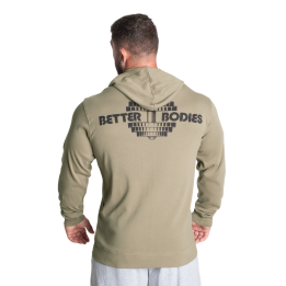 Felpa con cappuccio zip intera uomo Better Bodies Light Zip