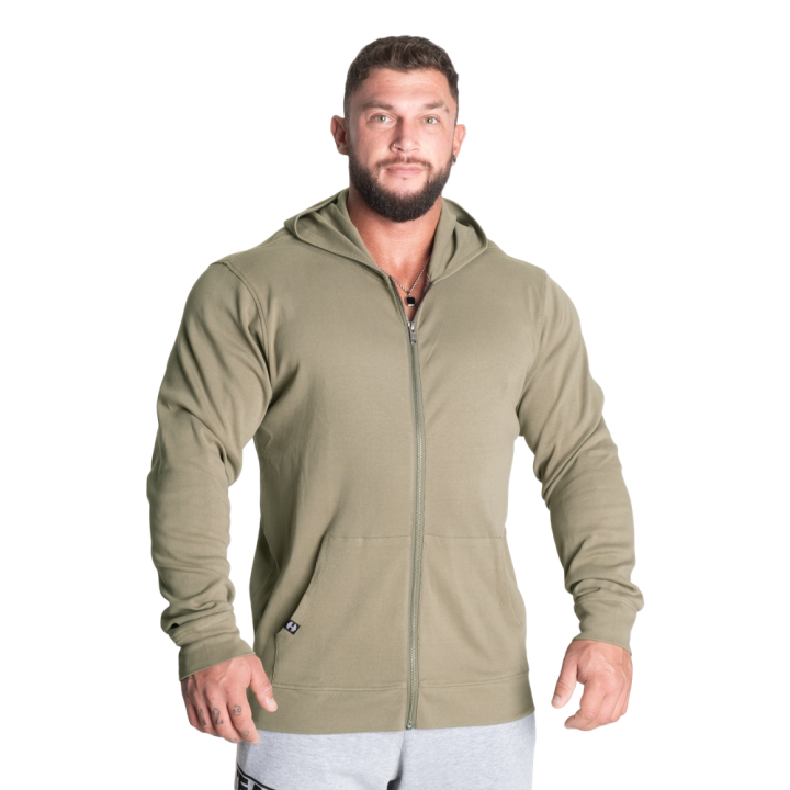 Felpa con cappuccio zip intera uomo Better Bodies Light Zip