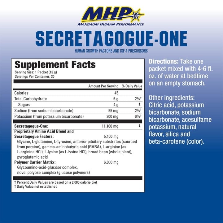 Mhp Secretagogue One 30 packets (30 x 13 gr)