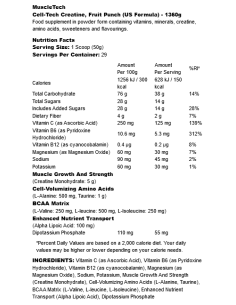 Cell-Tech Creatine US Formula 1360 gr 2