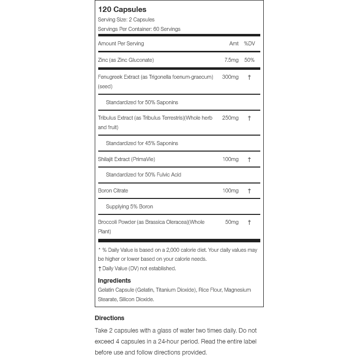 MuscleTech Alpha Test 120 vcaps