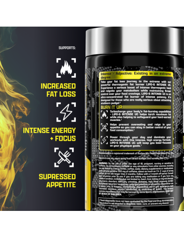 Lipo 6 Black Intense Ultra Concentrate USA 60 Caps