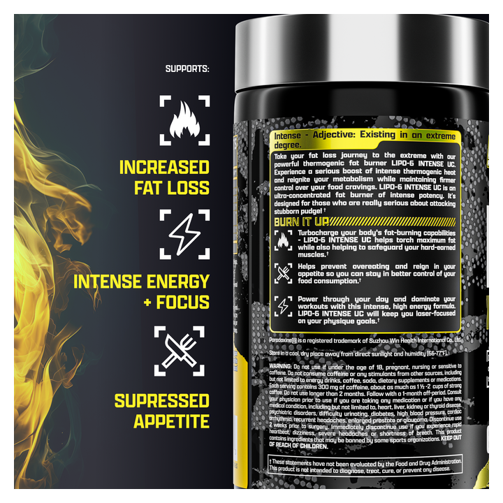 Lipo 6 Black Intense 60 Caps Nutrex Research