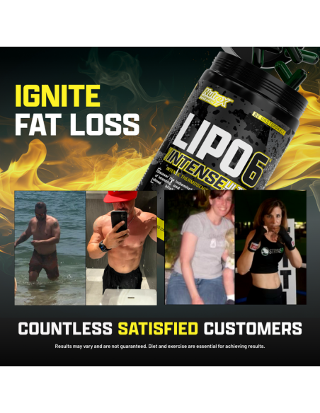 Lipo 6 Black Intense Ultra Concentrate USA 60 Caps