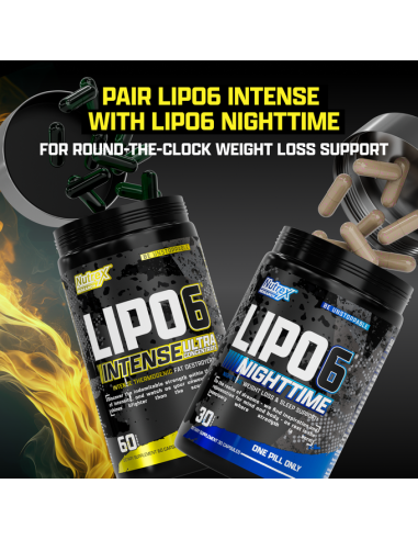Lipo 6 Black Intense Ultra Concentrate USA 60 Caps