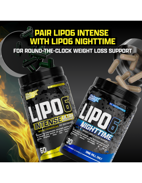 Lipo 6 Black Intense Ultra Concentrate USA 60 Caps