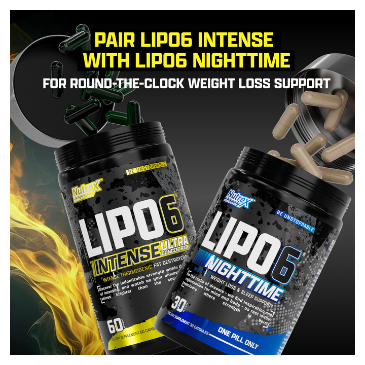 Lipo 6 Black Intense 60 Caps Nutrex Research
