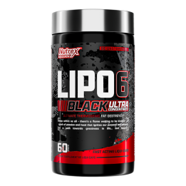 Lipo 6 Black Ultra Concentrate 60 Liquid Caps: US Version