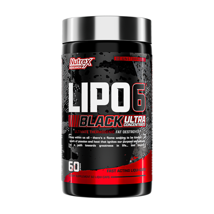Lipo 6 Black Ultra Concentrate 60 Liquid Caps Nutrex USA