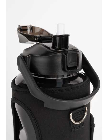 Water Bottle With Sleeve 2L - Black