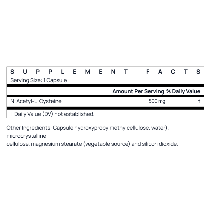 Jarrow Formulas N-A-C 500 mg 60 vcaps