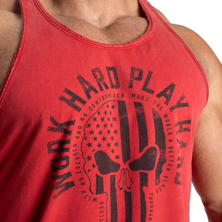 Gasp Skull T-back