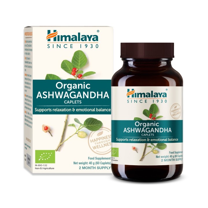 Himalaya Organic Ashwagandha 60 caps