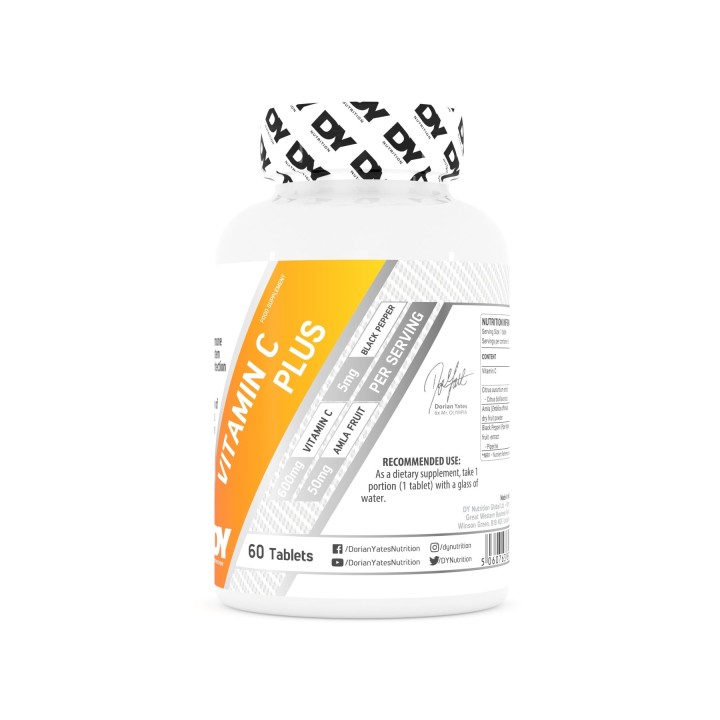 Dorian Yates Vitamin C Plus 60 tablets
