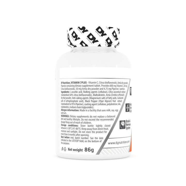 Dorian Yates Vitamin C Plus 60 tablets