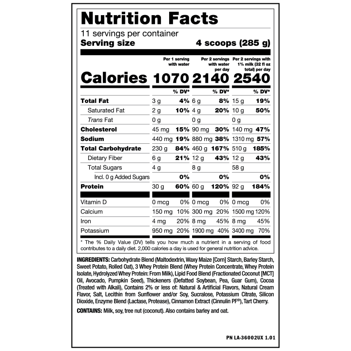 Mutant Mass Extreme 2500 2720 gr