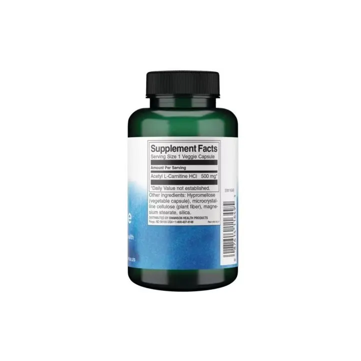 Swanson Acetyl L-Carnitine 100 vcaps