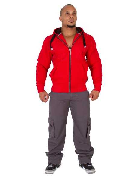 LOGO HOODED JACKET