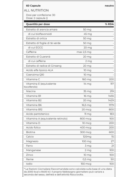 VitaminALL Sport 60 cps