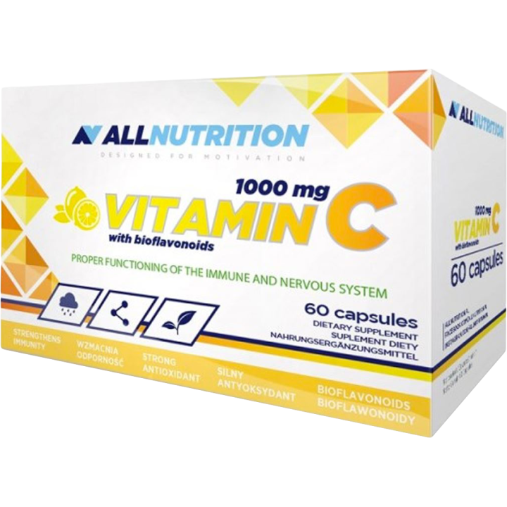 Allnutrition vitamin C with bioflavonoids 1000 mg 60 caps