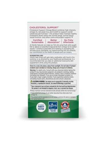 Cholesterol Support 60 softgels