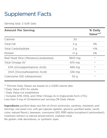 Cholesterol Support 60 softgels