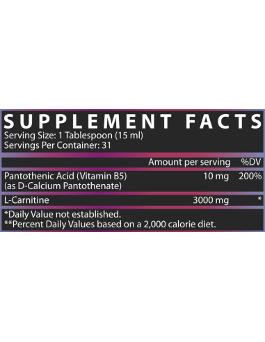 Liquid Carnitine 3000 465 ml
