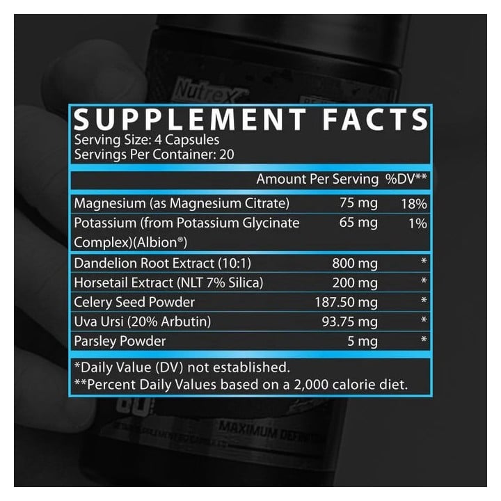 Nutrex Research Lipo-6 Diuretic 80 caps