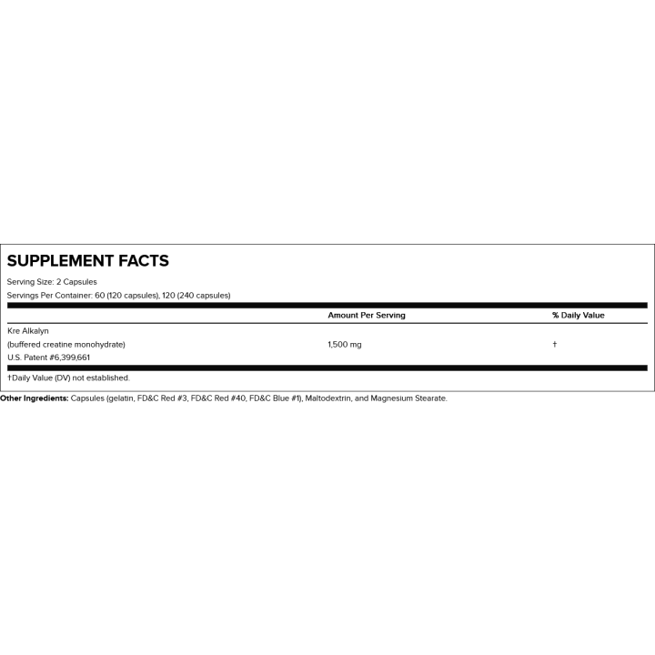 ALL AMERICAN EFX Kre Alkalyn 240 cps