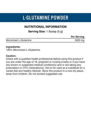 L-Glutamine Powder 250 gr