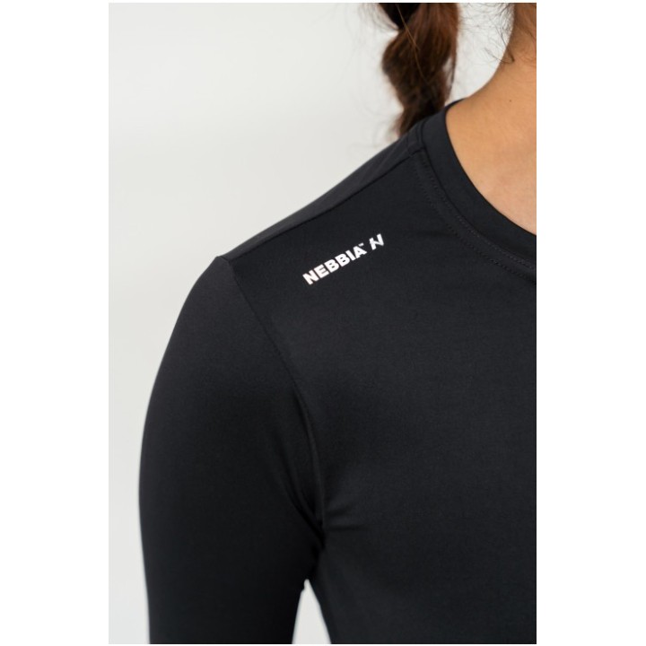 Nebbia Cropped Long Sleeve Top ELEVATED