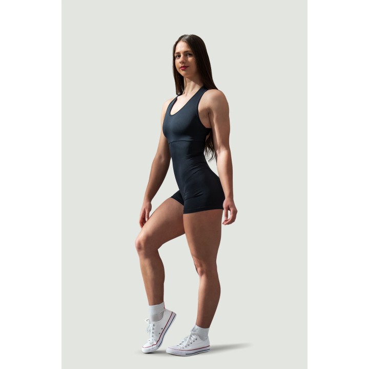 Nebbia One-Piece Workout Bodysuit 5″ GYM RAT