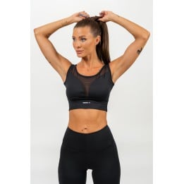 Nebbia Medium-Support Mesh Sports Bra PERFORMANCE