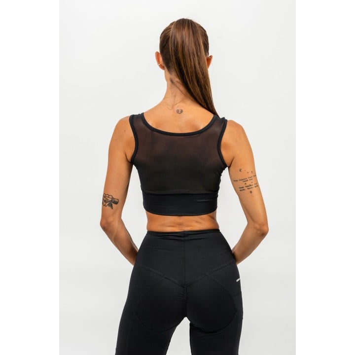 Nebbia Medium-Support Mesh Sports Bra PERFORMANCE