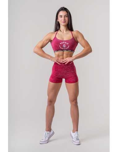 Washed Open Back Sports Bra LEGACY