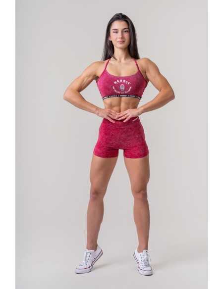 Washed Open Back Sports Bra LEGACY